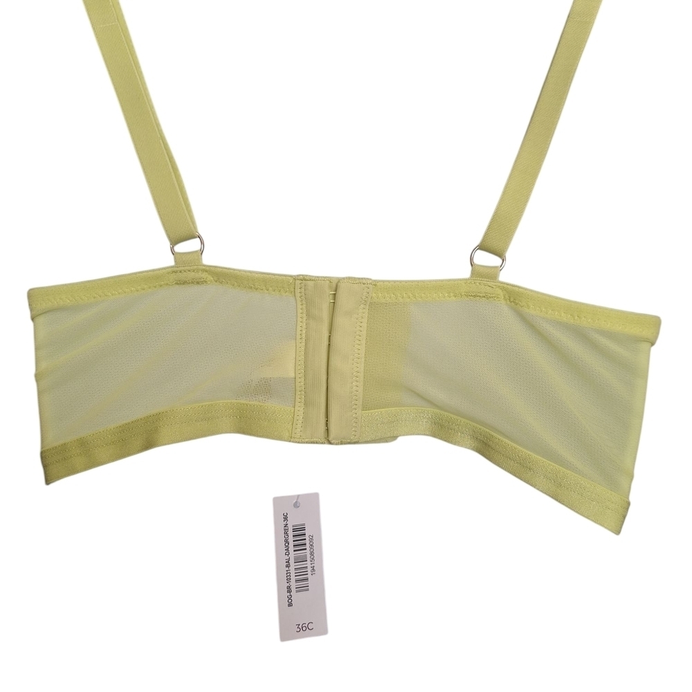 Lace Underwire Bra in Light Green - Picture 2 of 2